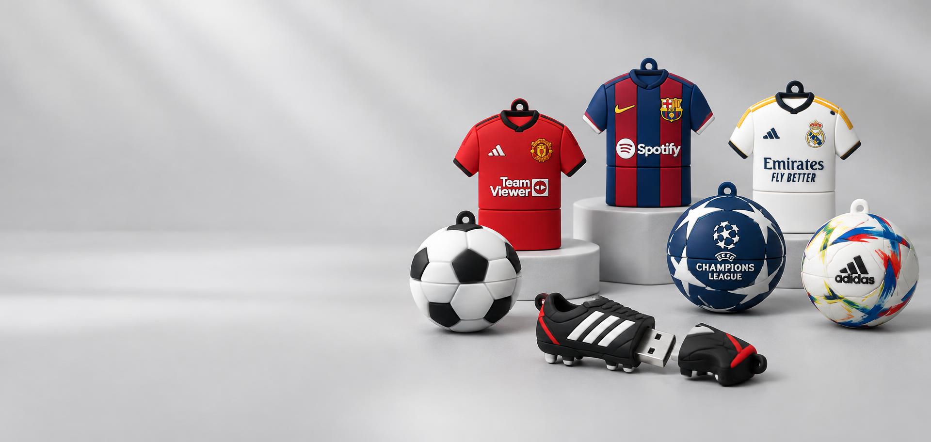 Custom Shaped USB – Sports teams